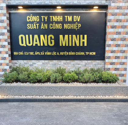 Suất ăn công nghiệp Quang Minh