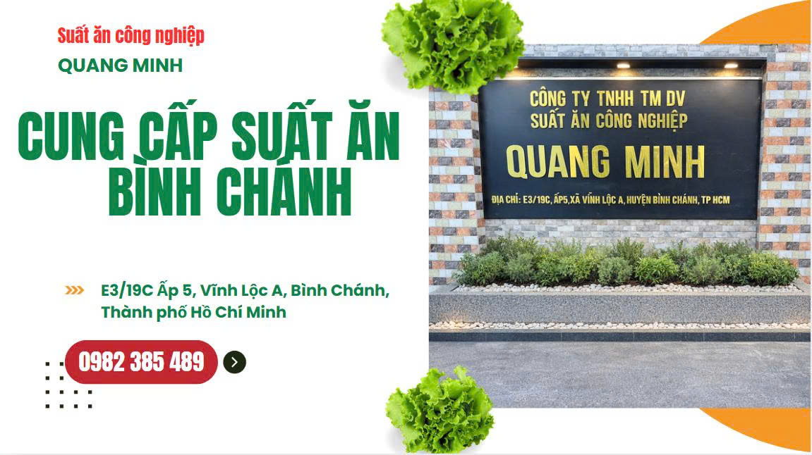 Cung cấp suất ăn công nghiệp Bình Chánh