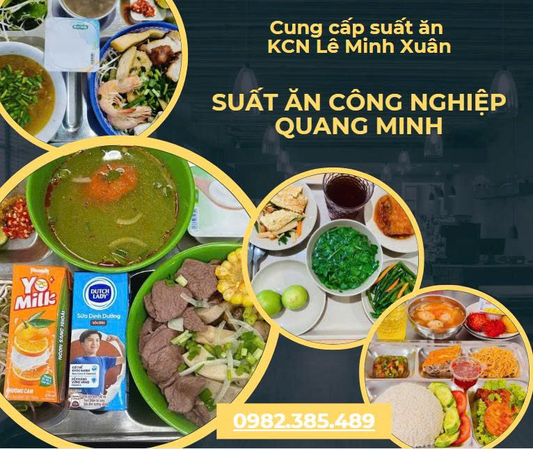 Cung Cấp Suất Ăn KCN Lê Minh Xuân Bình Chánh