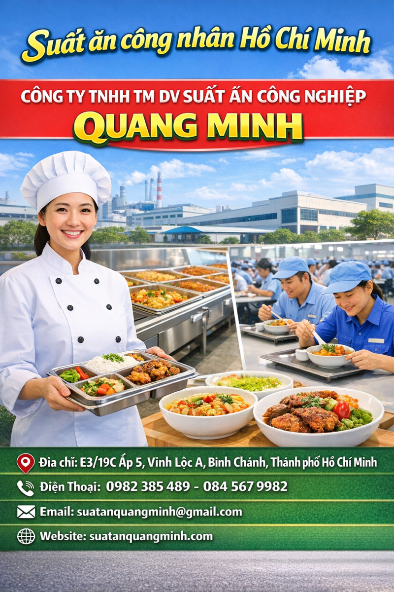 Suất ăn công nhân TP.HCM