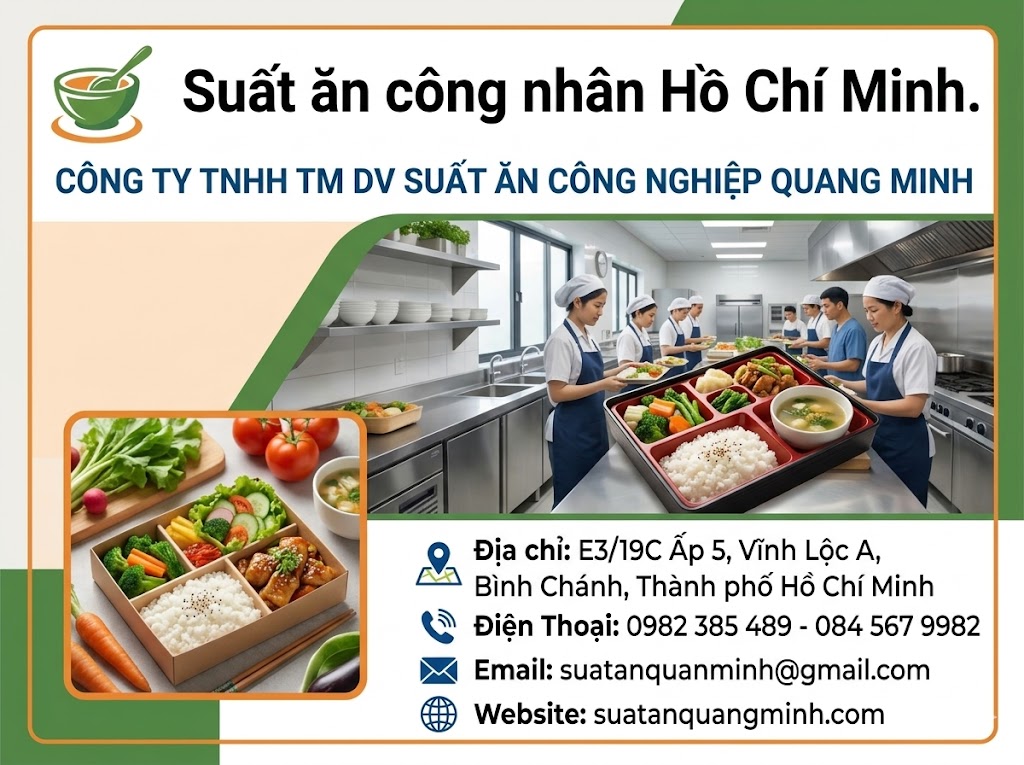 Suất ăn công nhân TP.HCM