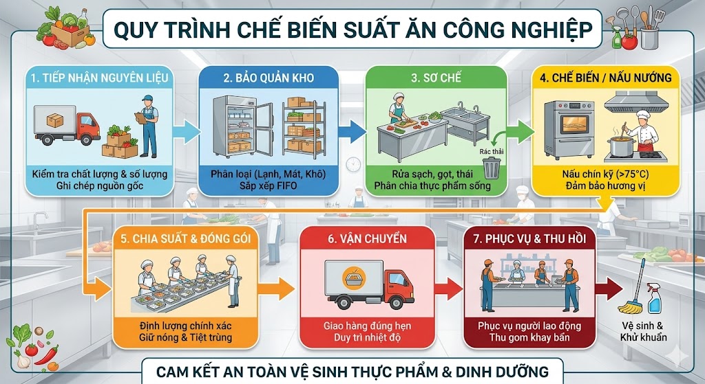 CÔNG TY SUẤT ĂN CÔNG NGHIỆP HÓC MÔN
