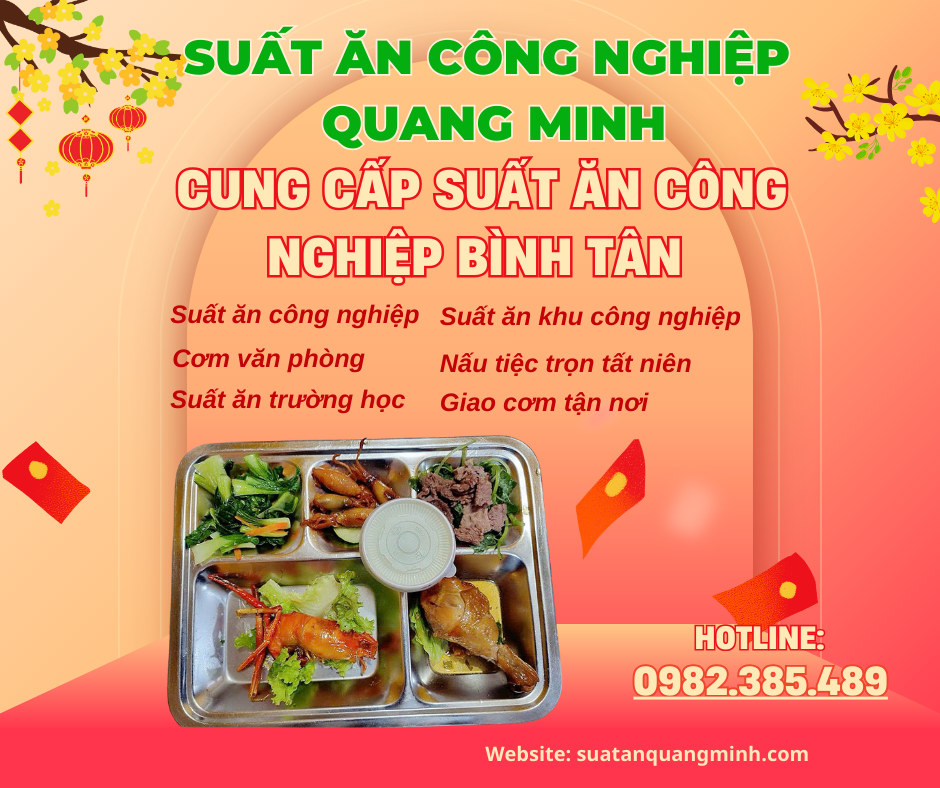 Công ty cung cấp suất ăn công nghiệp Bình Tân