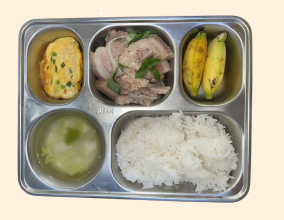 Suất ăn công nghiệp 35k mẫu 1 
