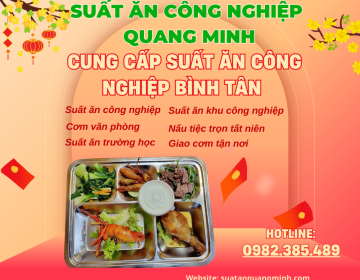 Công ty cung cấp suất ăn công nghiệp Bình Tân 