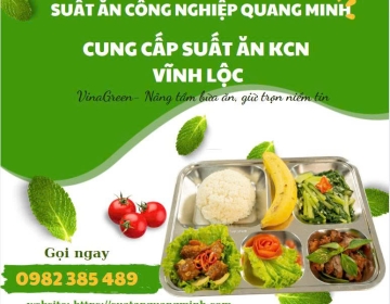 Cung cấp suất ăn KCN Vĩnh Lộc Hồ Chí Minh 